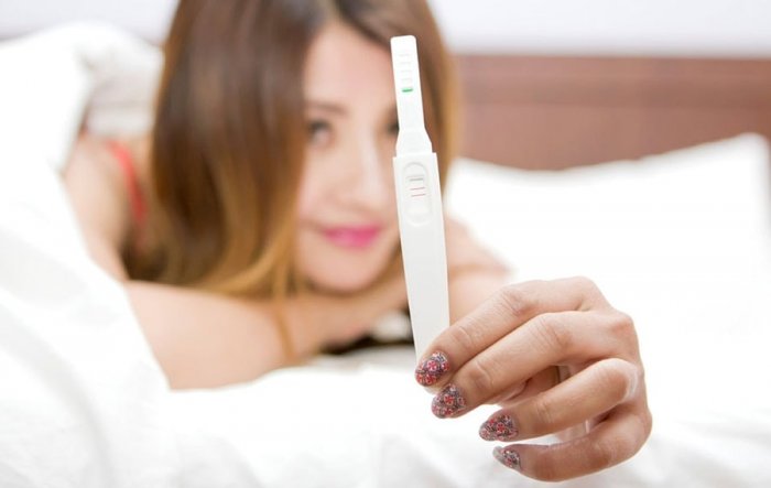 Положительный тест на овуляцию