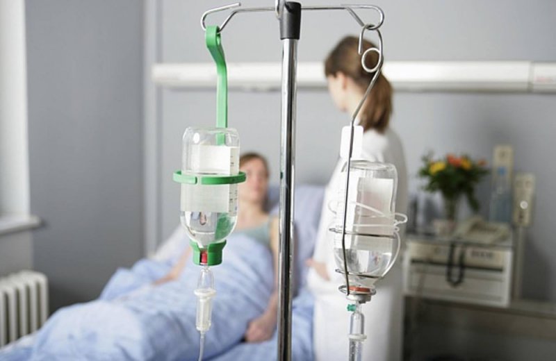 Капельница с Гинипралом