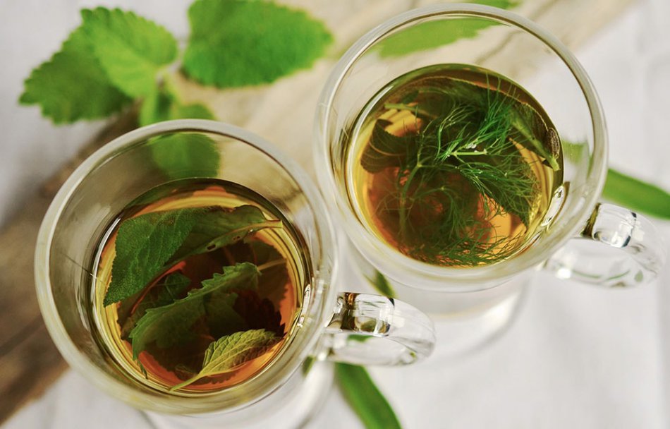 Чай с мятой