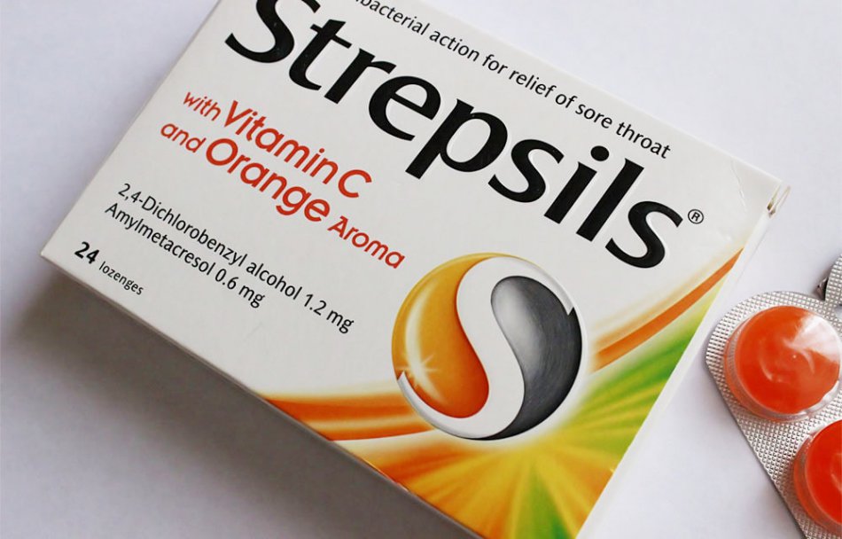 Леденцы Стрепсилс