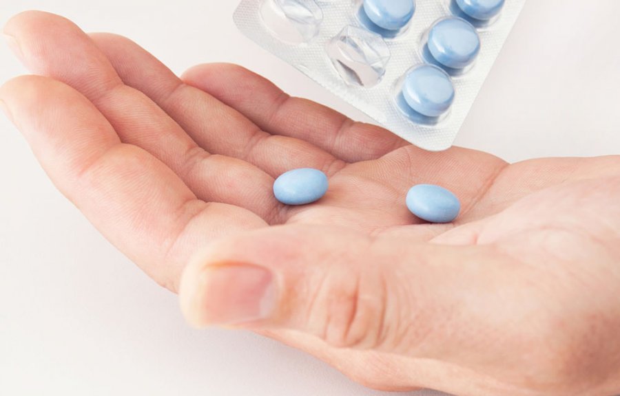 Прием таблеток