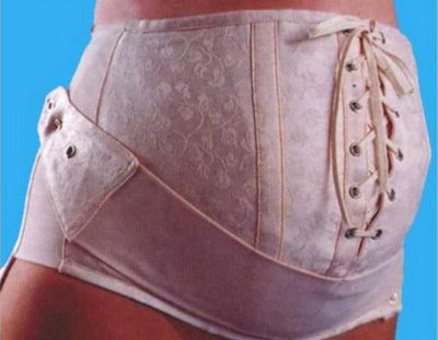 Дородовый бандаж корсет со шнуровкой Бандаж на шнуровке для беременных