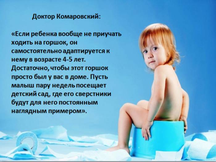 Приучить к горшку