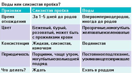 Как отходят воды у беременных перед родами. Признаки, как выглядит, какого цвета у перво-, повторнородящих. Подтекание околоплодных вод