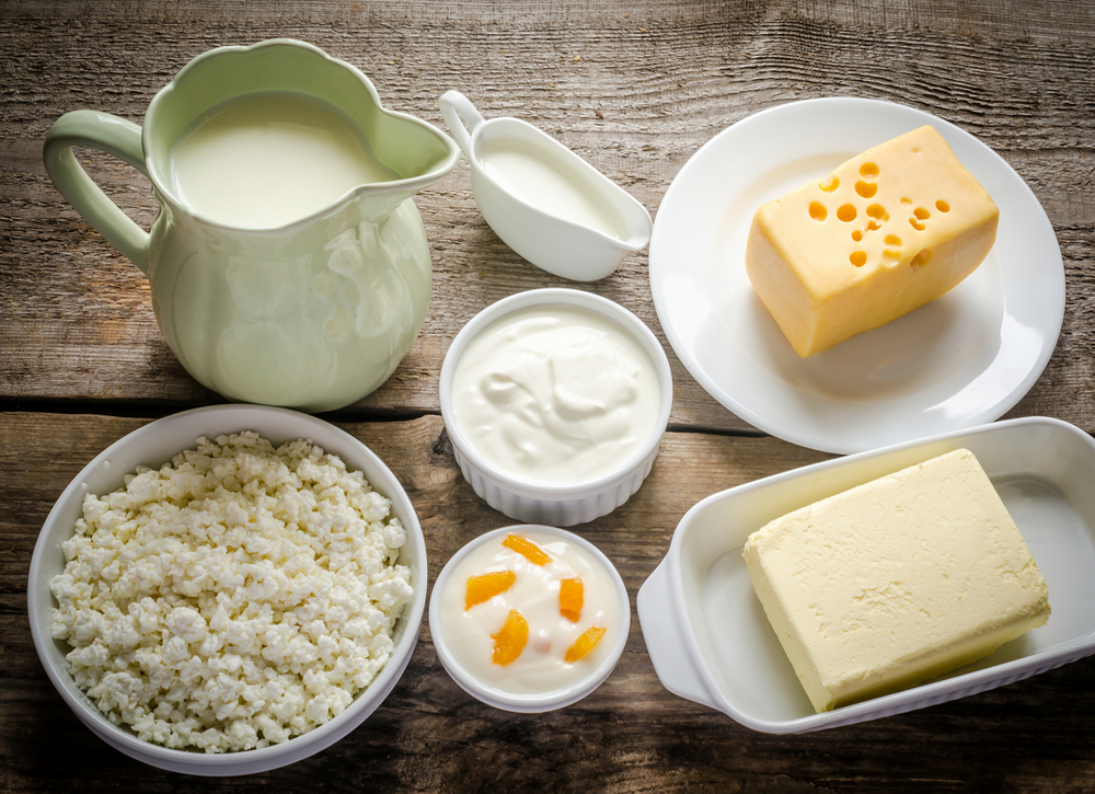 Молочные продукты для ребенка