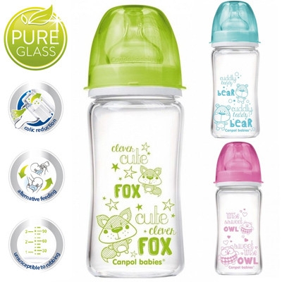 Антиколиковая бутылочка Canpol babies EasyStart