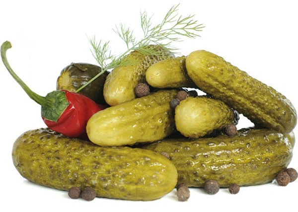Маринованные огурцы детям