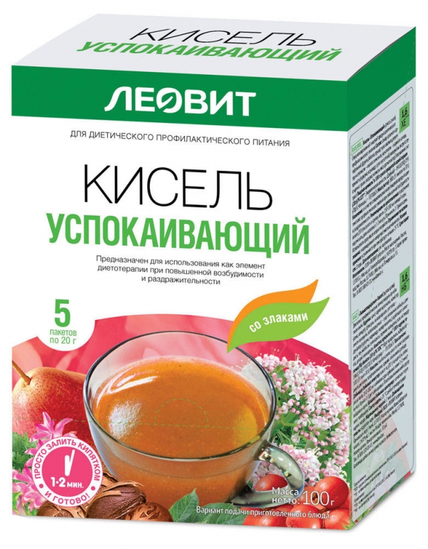 Кисель Леовит успокаивающий