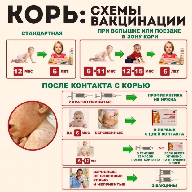 прививка от кори